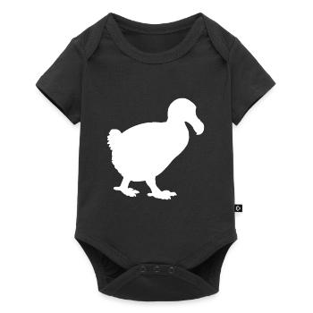 Dodo - Baby Premium short-sleeve bodysuit - black - Front