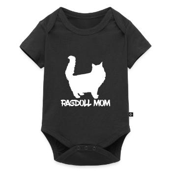 Ragdoll Mom - Baby Premium short-sleeve bodysuit - black - Front