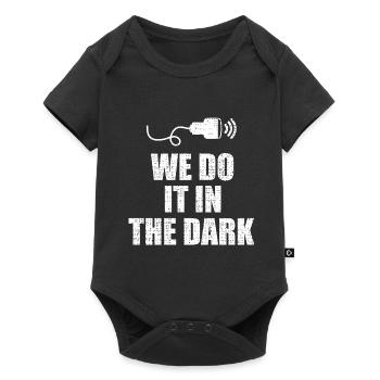 Ultraschall Techniker Sonograph Sonographie - Baby Premium Kurzarmbody - Schwarz - Vorne