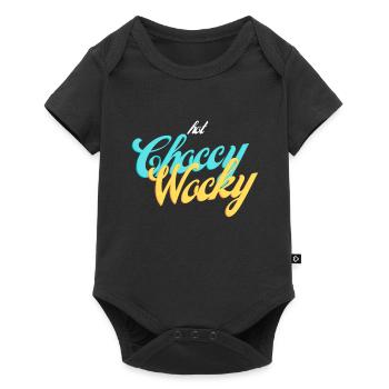 Hot Choccy Rocky - Baby Premium Kurzarmbody - Schwarz - Vorne