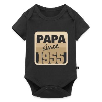 Charrette à bras 1955 - Body à manches courtes Premium Bébé - noir - Devant