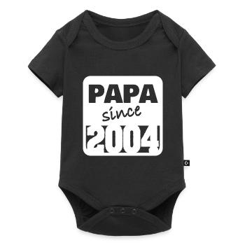 2004 - Baby Premium Kurzarmbody - Schwarz - Vorne