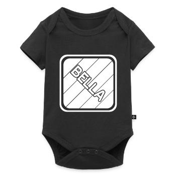 Nom de la fille Bella - Body à manches courtes Premium Bébé - noir - Devant