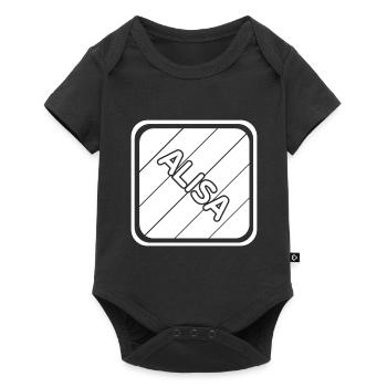 Gift for Alisa - Baby Premium short-sleeve bodysuit - black - Front