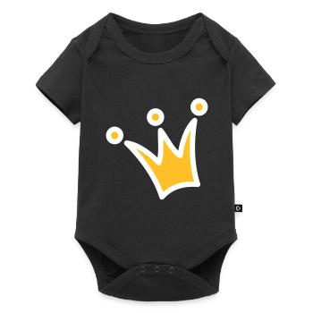 Crown Crown Princess Crown Princess Prince - Baby Premium short-sleeve bodysuit - black - Front