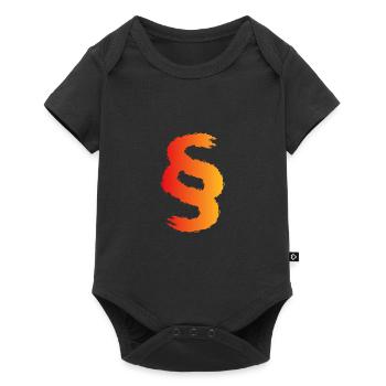 Paragraph symbol sign - Baby Premium short-sleeve bodysuit - black - Front