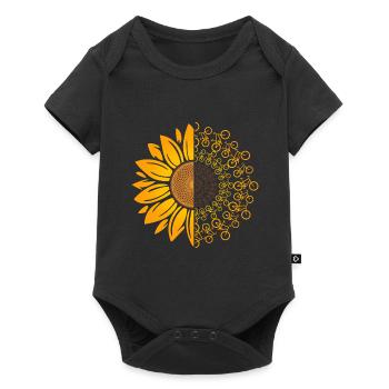 Sunflower Bicycles Retro Bicycle Cycling - Baby Premium short-sleeve bodysuit - black - Front