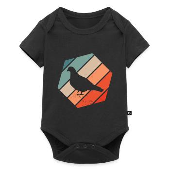 Pigeon pigeon fanciers Carrier pigeons Birds Pigeon breeding - Baby Premium short-sleeve bodysuit - black - Front