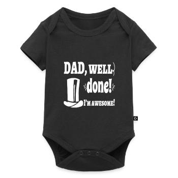 Father's Day - Baby Premium short-sleeve bodysuit - black - Front