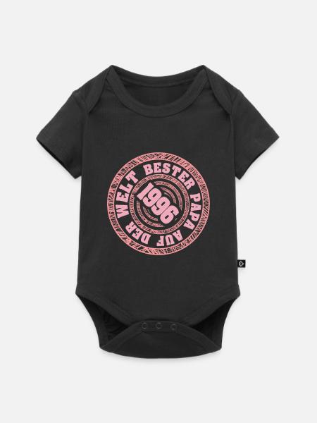 Vater 1996 - Baby Premium Kurzarmbody - Schwarz