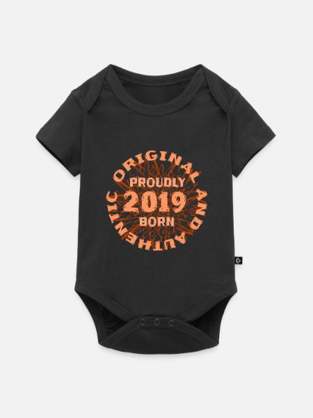 Original 2019 - Baby Premium Kurzarmbody - Schwarz