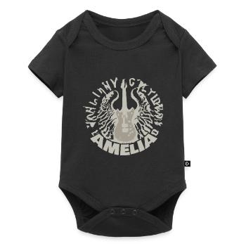Cadeau pour Amelia - Body à manches courtes Premium Bébé - noir - Devant