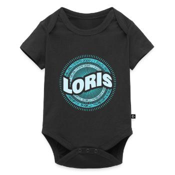 Gift for Loris - Baby Premium short-sleeve bodysuit - black - Front