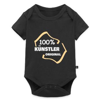 Artists as professions - Baby Premium short-sleeve bodysuit - black - Front