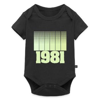 Game 1981 - Baby Premium short-sleeve bodysuit - black - Front