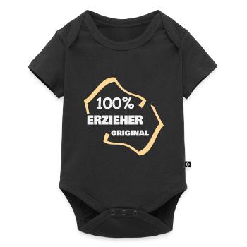 Educator as a profession - Baby Premium short-sleeve bodysuit - black - Front