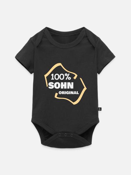 Sohn - Baby Premium Kurzarmbody - Schwarz