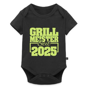 Couverts de barbecue 2025 - Body à manches courtes Premium Bébé - noir - Devant