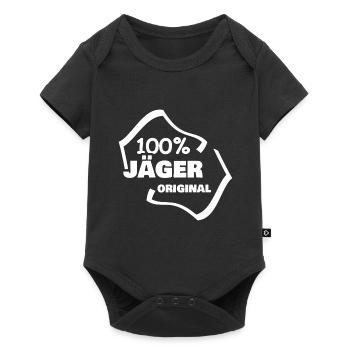 Profession Chasseur - Body à manches courtes Premium Bébé - noir - Devant