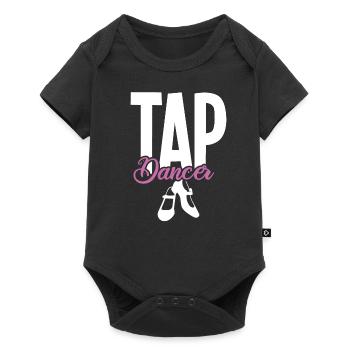 Tap Dancing Womens - Tap Dancer - Body à manches courtes Premium Bébé - noir - Devant