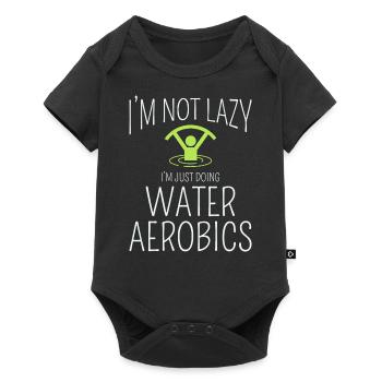 Water Aerobics Aquatic fitness Aqua Exercise - Baby Premium short-sleeve bodysuit - black - Front