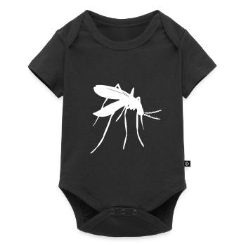 mosquito mosquito mosquitoes insect insects - Baby Premium short-sleeve bodysuit - black - Front