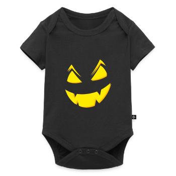 Halloween - Baby Premium Kurzarmbody - Schwarz - Vorne