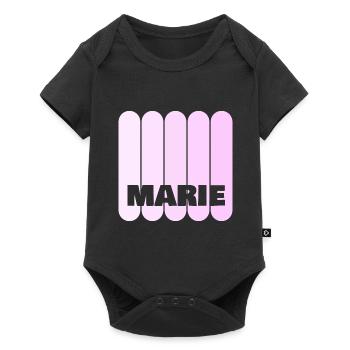 Marie - Body à manches courtes Premium Bébé - noir - Devant