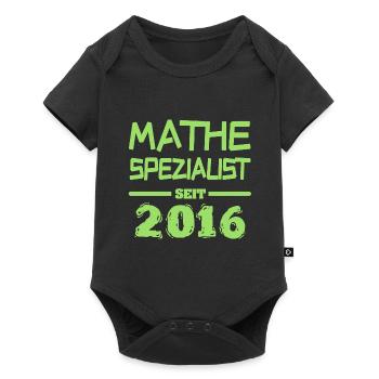 2016 - Baby Premium Kurzarmbody - Schwarz - Vorne
