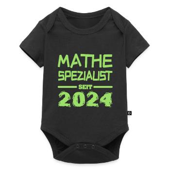 Mathespezialist 2024 - Baby Premium Kurzarmbody - Schwarz - Vorne