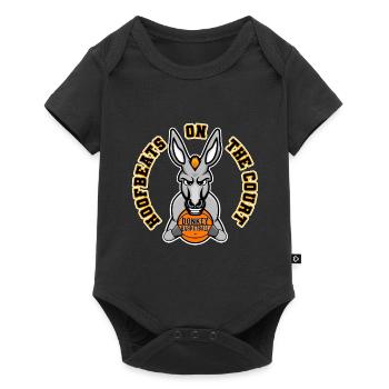 Hoofbeats On The Court Basketball Player Ass - Baby Premium short-sleeve bodysuit - black - Front
