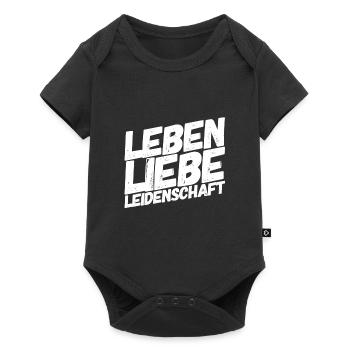 ich will alles im Leben - Baby Premium Kurzarmbody - Schwarz - Vorne