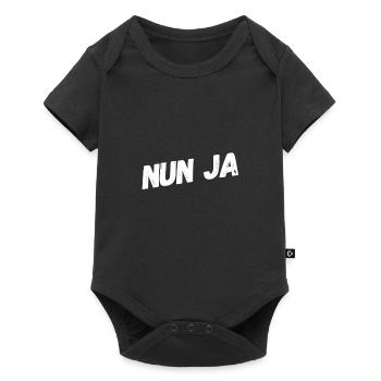 ich weiß es nicht - Baby Premium Kurzarmbody - Schwarz - Vorne