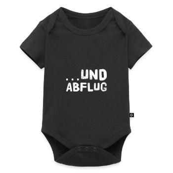 ab geht`s - Baby Premium Kurzarmbody - Schwarz - Vorne