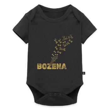 Bozena comme bateau - Body à manches courtes Premium Bébé - noir - Devant