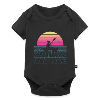 Kayak Femme Kayak Canoë Kayak Homme - Body à manches courtes Premium Bébé - noir - Devant