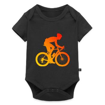 Vélo de route pour hommes Vélo de route pour femmes - Body à manches courtes Premium Bébé - noir - Devant