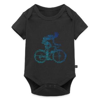 Vélo de route pour hommes Vélo de route pour femmes - Body à manches courtes Premium Bébé - noir - Devant