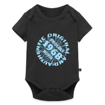 1968 - Baby Premium short-sleeve bodysuit - black - Front