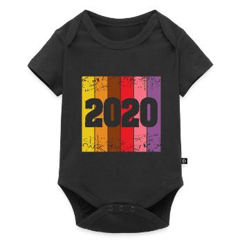 Year 2020 - Baby Premium short-sleeve bodysuit - black - Front