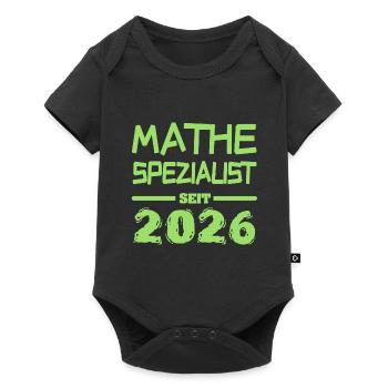 Math Specialist 2026 - Baby Premium short-sleeve bodysuit - black - Front