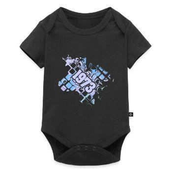 Nerd 1973 - Baby Premium short-sleeve bodysuit - black - Front