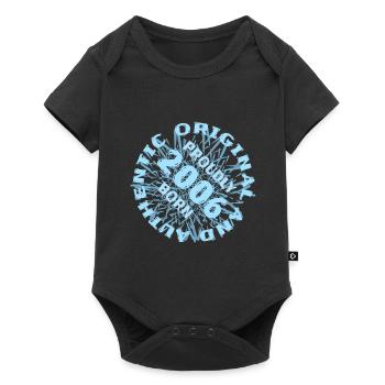 Spielfeld 2006 - Baby Premium short-sleeve bodysuit - black - Front