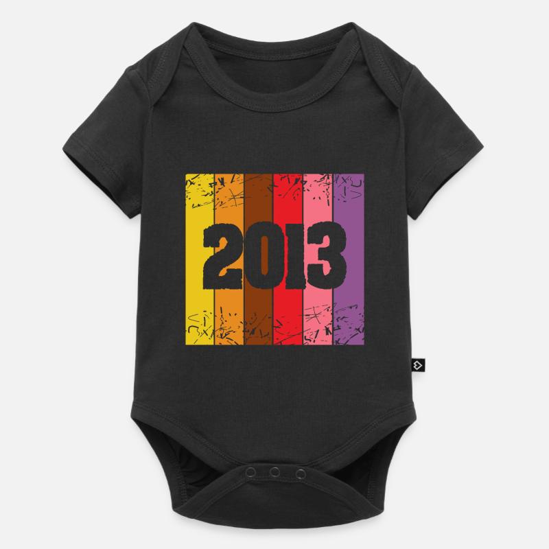 2013 - Baby Premium Kurzarmbody - Schwarz