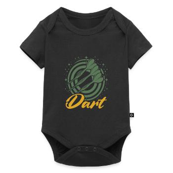 Darts Dart Saying Javelin Sports Gift Idea - Baby Premium short-sleeve bodysuit - black - Front