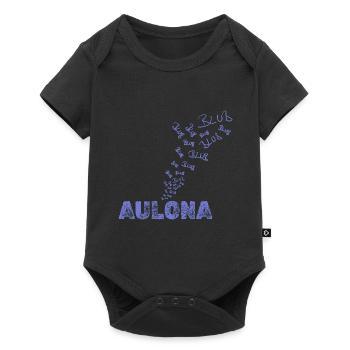 Navigation Aulona - Body à manches courtes Premium Bébé - noir - Devant