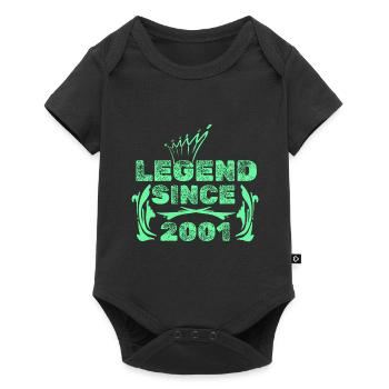 2001 - Baby Premium short-sleeve bodysuit - black - Front