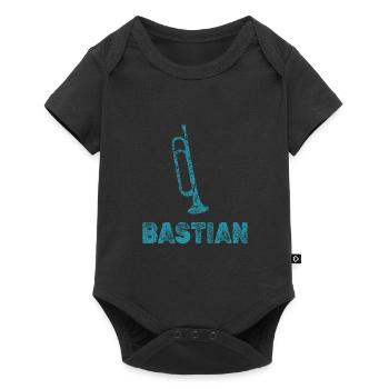 Trompettes Bastian - Body à manches courtes Premium Bébé - noir - Devant