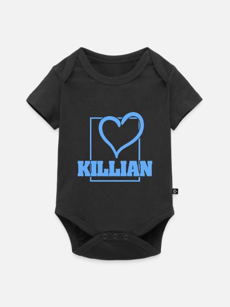 Killian als Bachelor - Baby Premium Kurzarmbody - Schwarz