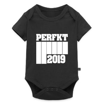 Einzigartig 2019 - Baby Premium Kurzarmbody - Schwarz - Vorne